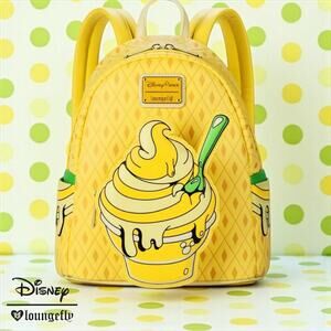 Loungefly Disney Parks Pineapple Swirl Dole Whip Mini Backpack NWT!